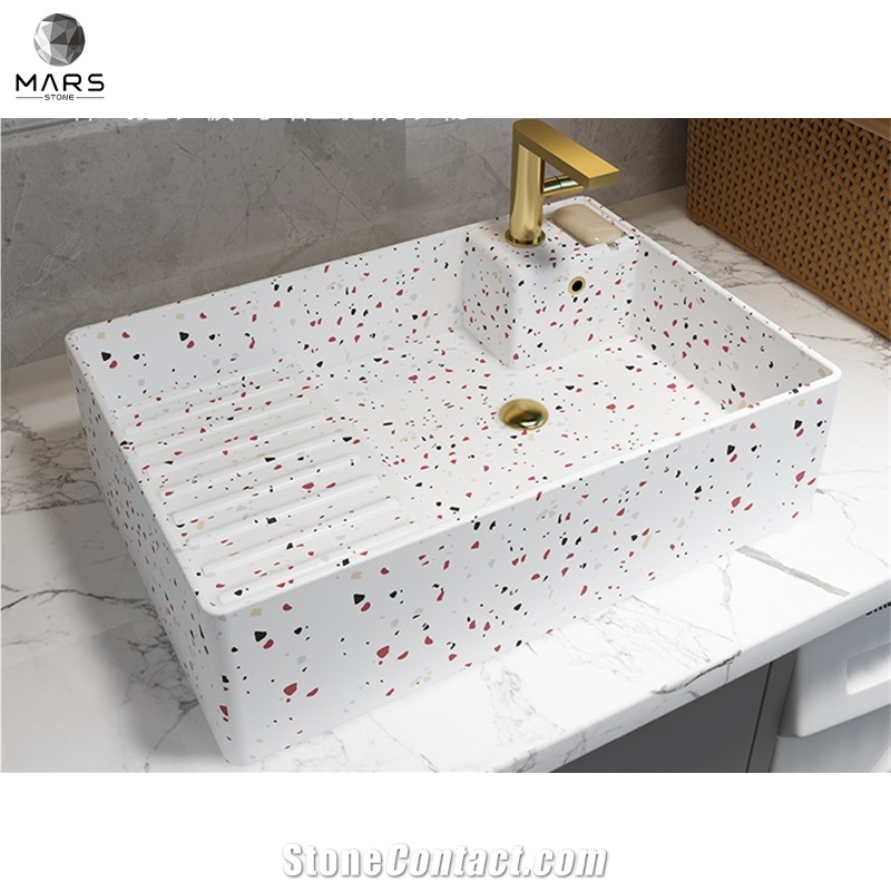 New Trend Nordic Minimalist Terrazzo Tile Slab Design